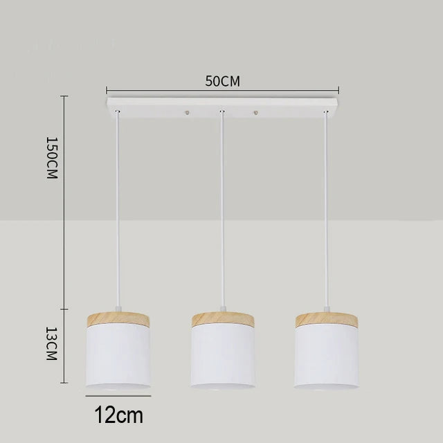 Modern Dining Table Pendant Light — Adjustable LED Ceiling Fixture