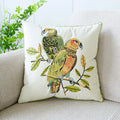 Embroidered Sunflower Pillow Cover — Jacquard Woven Cushion for Bay Window