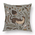 Woven Animal Print Pillow Cover — Textured Sofa & Car Cushion