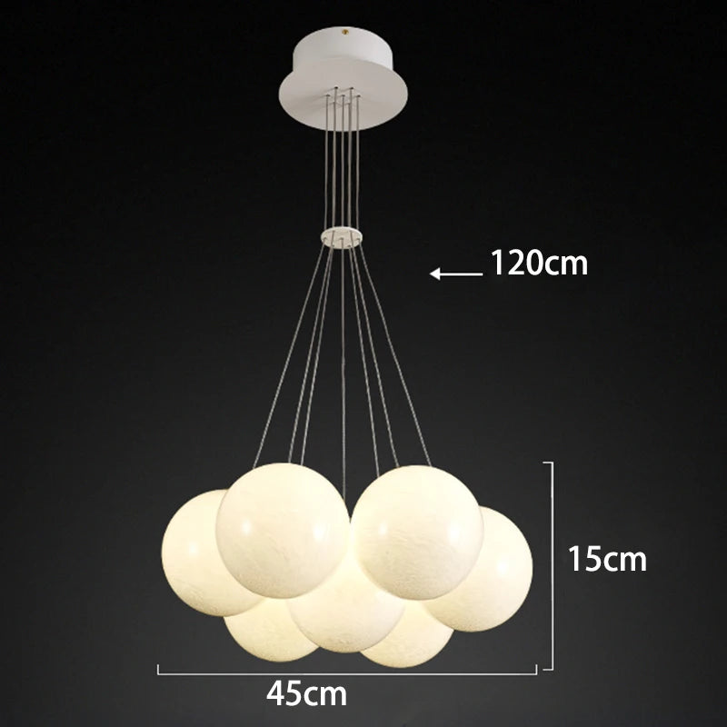 Multi-Head Crystal Villa Chandelier — Restaurant & Foyer Ceiling Light
