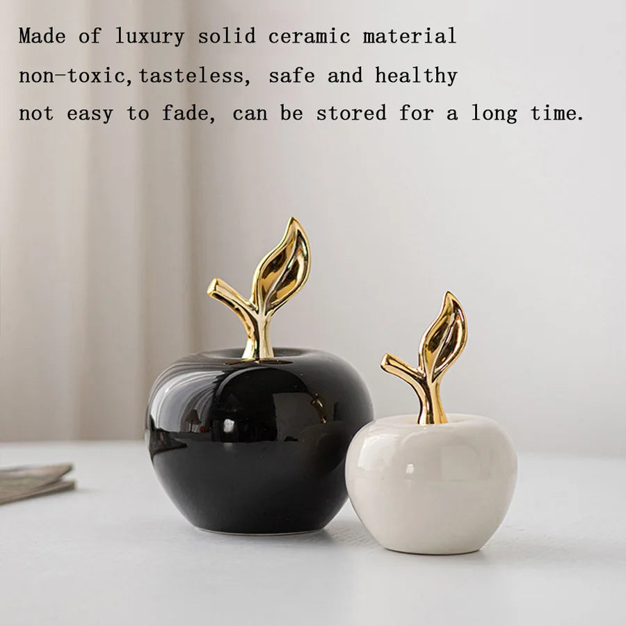 Ceramic Fruit Ornament — Classic European-Style Decorative Sculpture