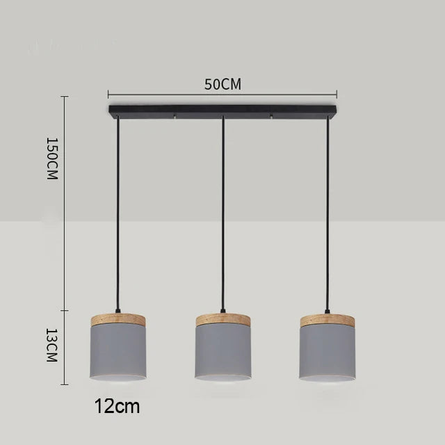 Modern Dining Table Pendant Light — Adjustable LED Ceiling Fixture
