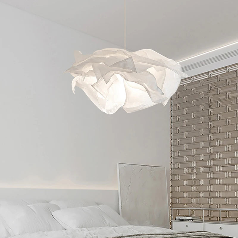 Minimalist Paper Pendant Light — DIY Sphere Chandelier