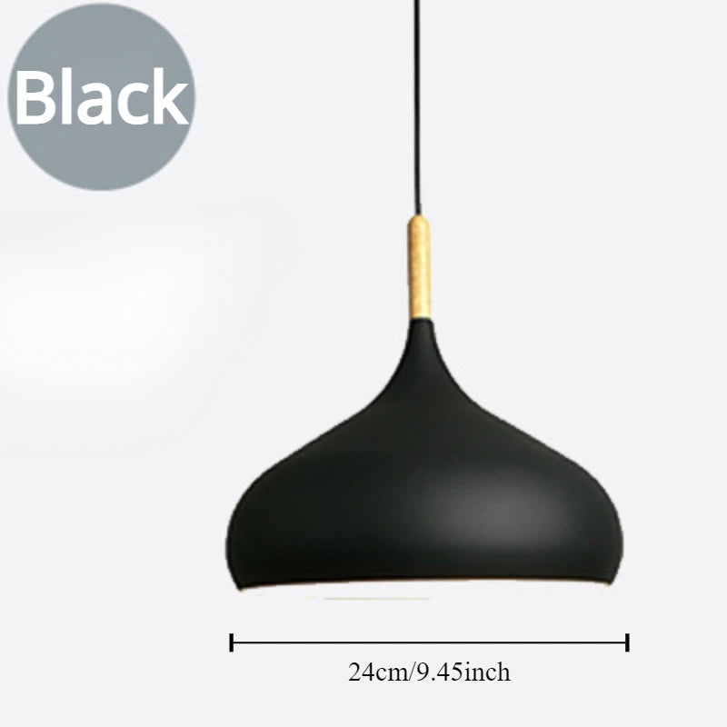 Macaron Pastel Pendant Chandelier — Aluminum Modern Ceiling Light