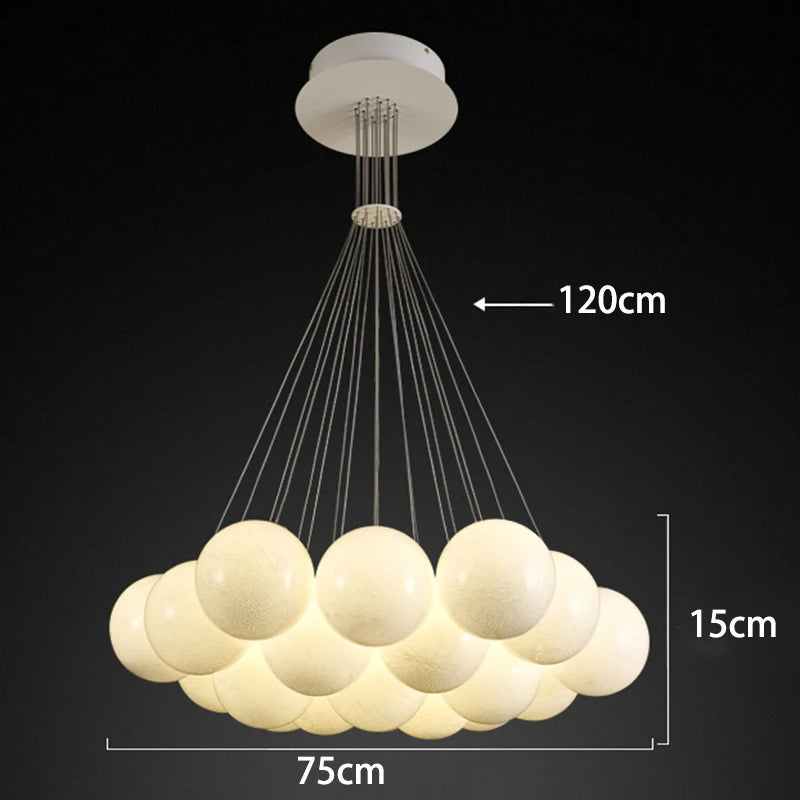 Multi-Head Crystal Villa Chandelier — Restaurant & Foyer Ceiling Light