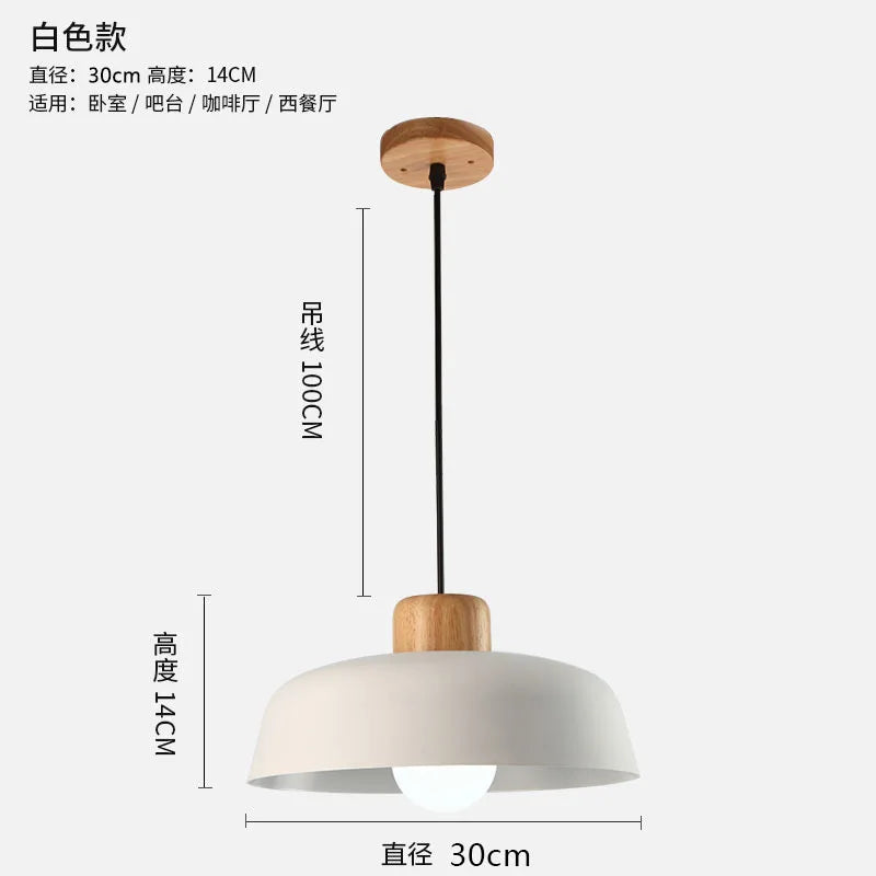 Nordic Minimalist LED Chandelier — Modern Restaurant & Bar Pendant Light