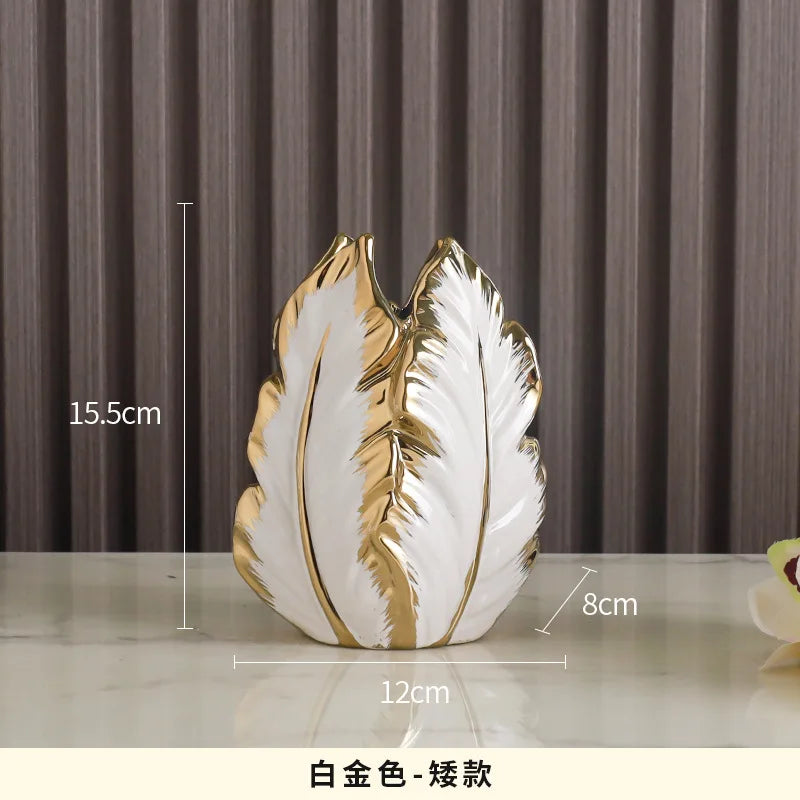 High-End Ceramic Vase — Sculptural Pottery for Foyer & Living Room